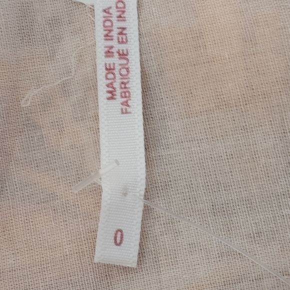 Free People Farrah Drop Waist Maxi Skirt Printed Tiered Ivory Combo Size 0 - Picture 11 of 12